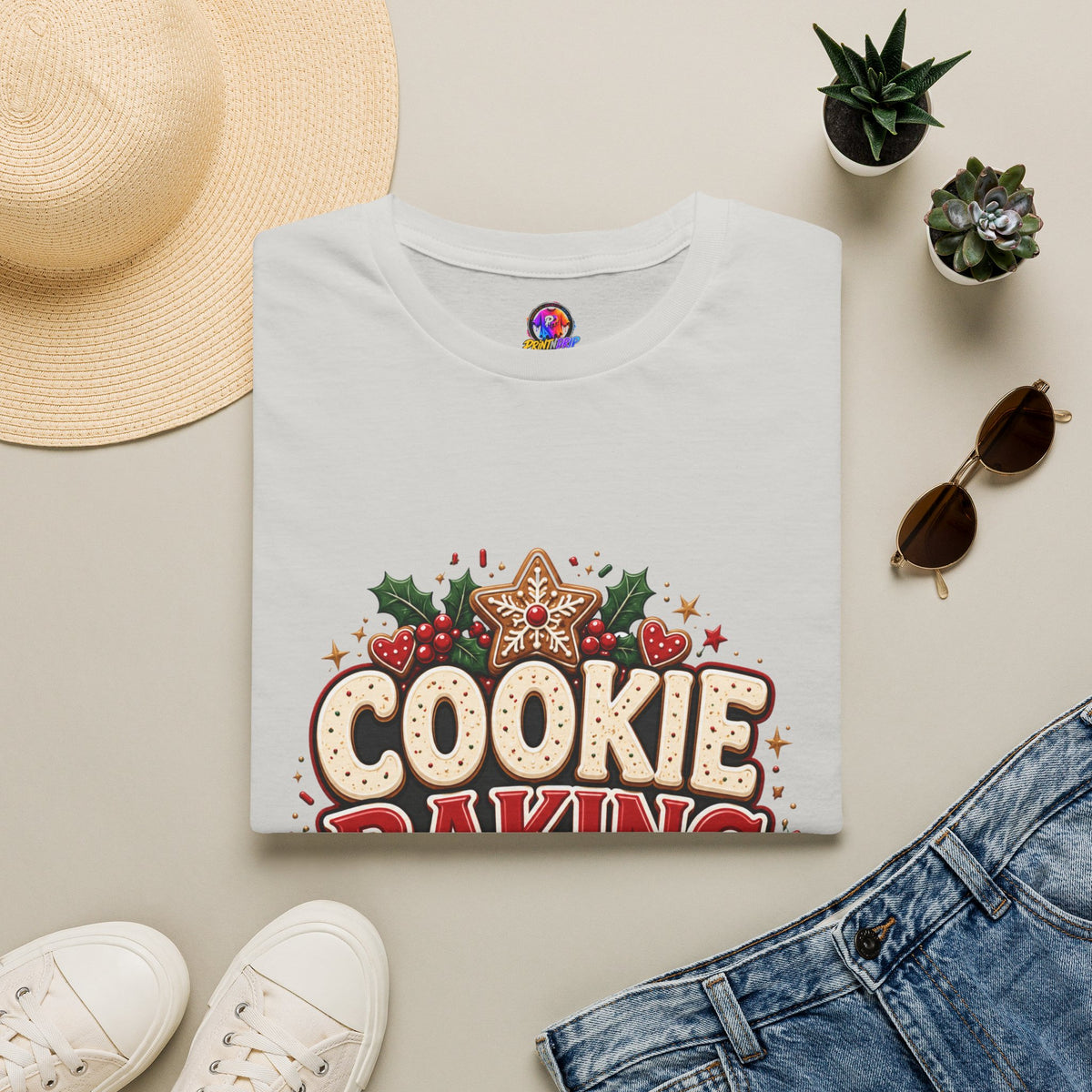 Cookie Baking Society T-Shirt — Holiday Baking Graphic Tee