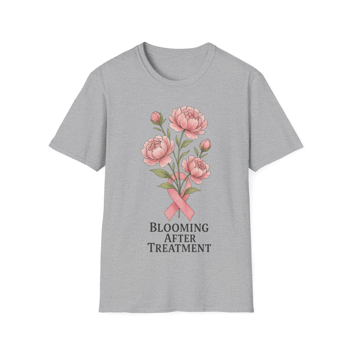 Blooming After Treatment Pink Wildflower T-Shirt, Breast Cancer Survivor Gift Tee - Trending Now - September 2026