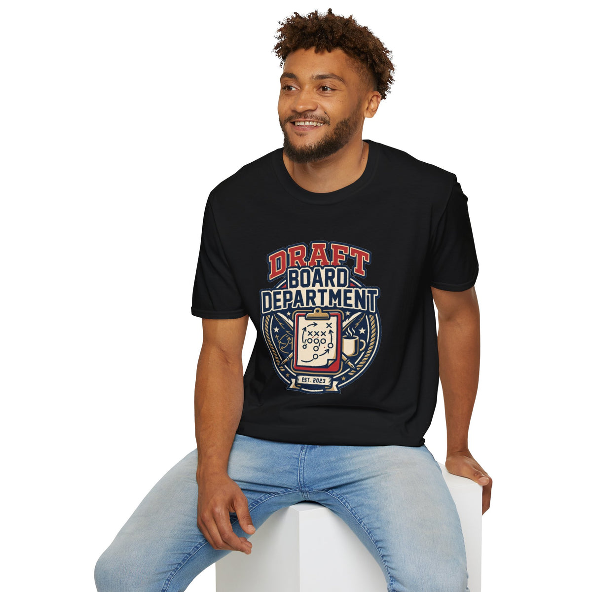 Draft Board Department Pocket Graphic T-Shirt — Vintage Skate/Streetwear Tee - Trending Now - August 2026