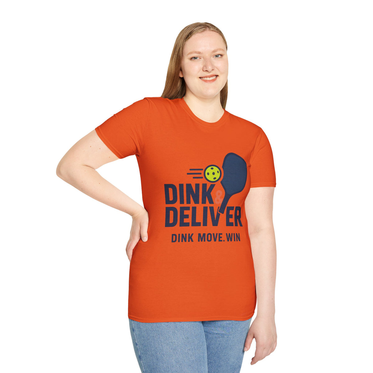 Pickleball Player T‑Shirt — 'Dink. Drive. Deliver.' Graphic Tee for Pickleball Fans - Trending Now - August 2026