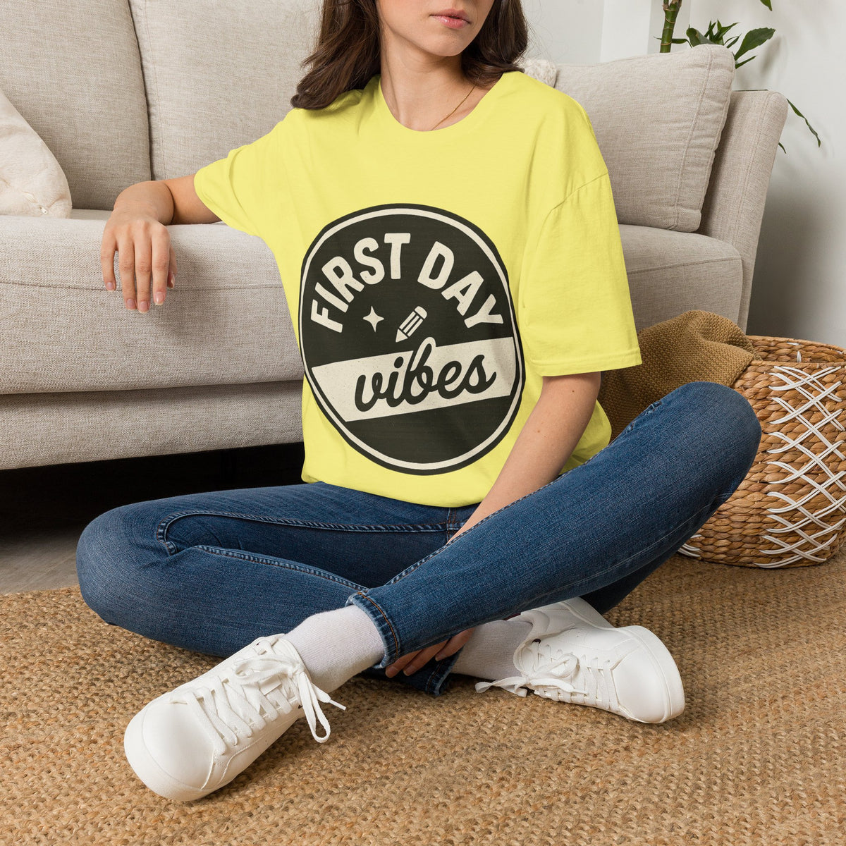 First Day Vibes T-Shirt — Casual Back-to-School Tee  - Trending Now - August 2026
