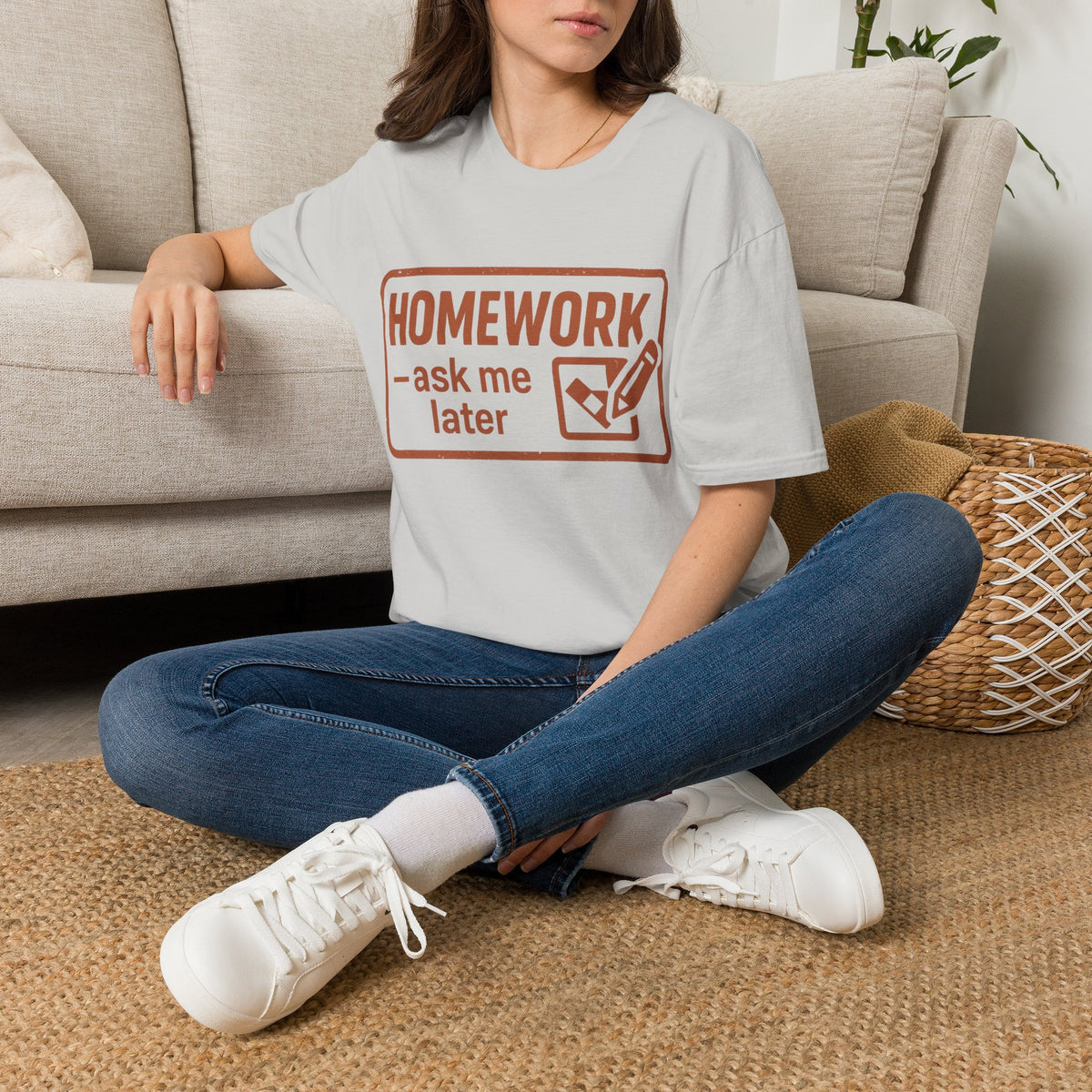 Homework Club T‑Shirt — 'Homework? Done Later' Retro Badge Tee - Trending Now - August 2026