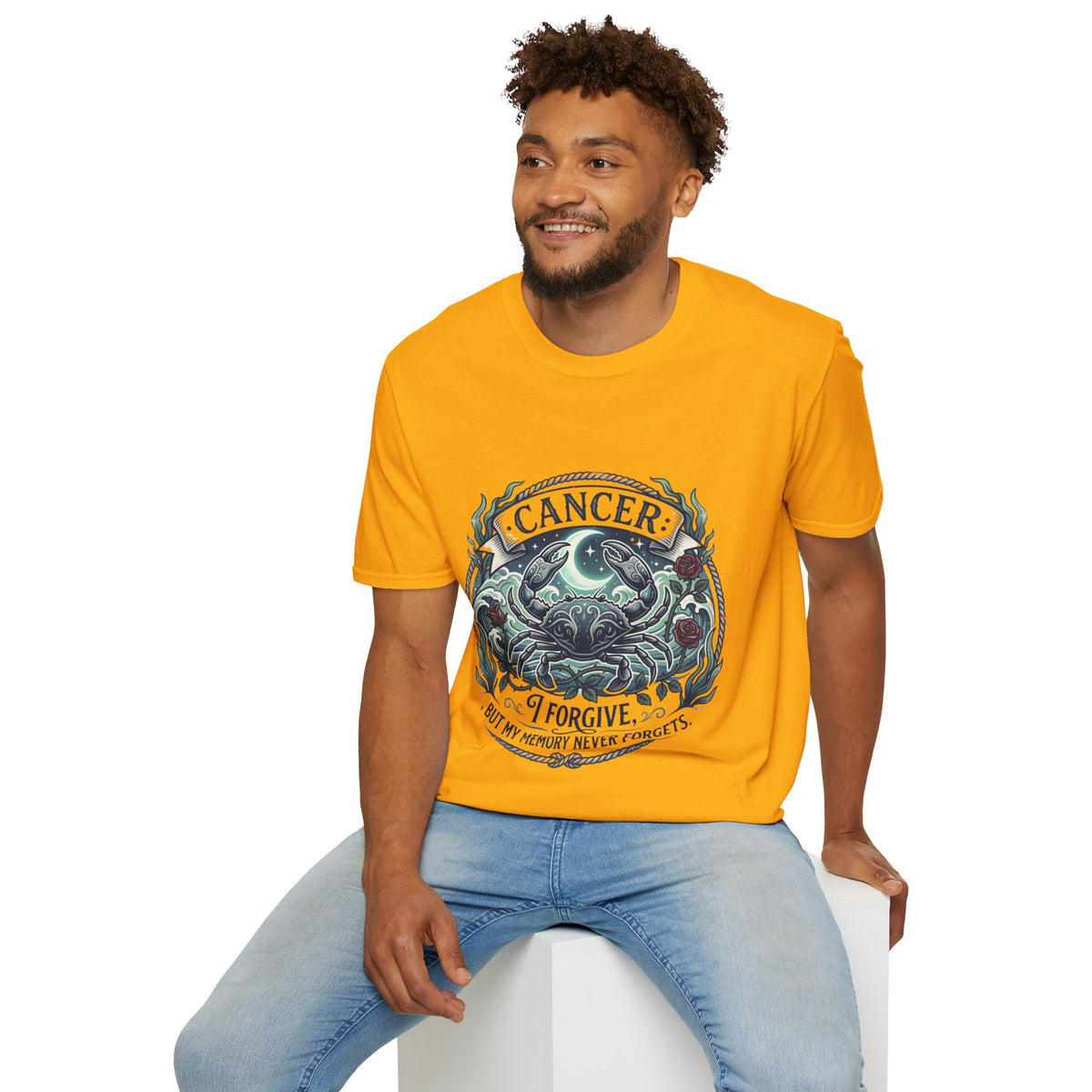 Cancer Zodiac T-Shirt — Crab Constellation Sign Tee