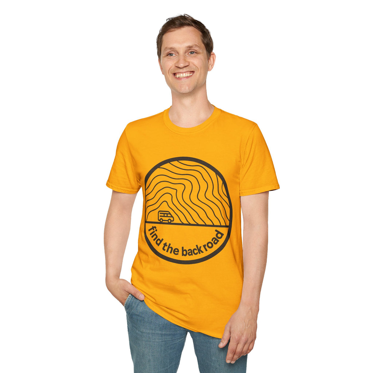 Minimalist Earth Wave T‑Shirt — Subtle Circular Nature Graphic - Trending Now - September 2026