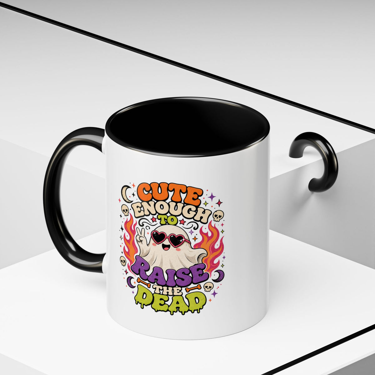 Halloween  Cute Enough Accent Coffee Mug