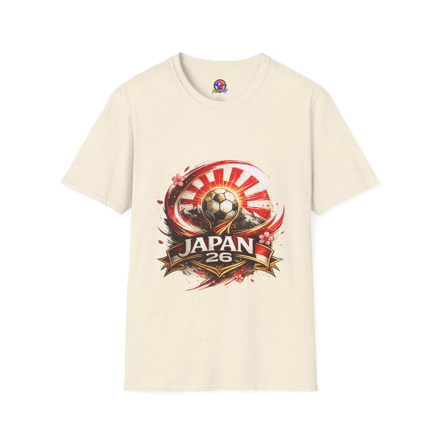 Japan Soccer T‑Shirt — Rising Sun Football Graphic