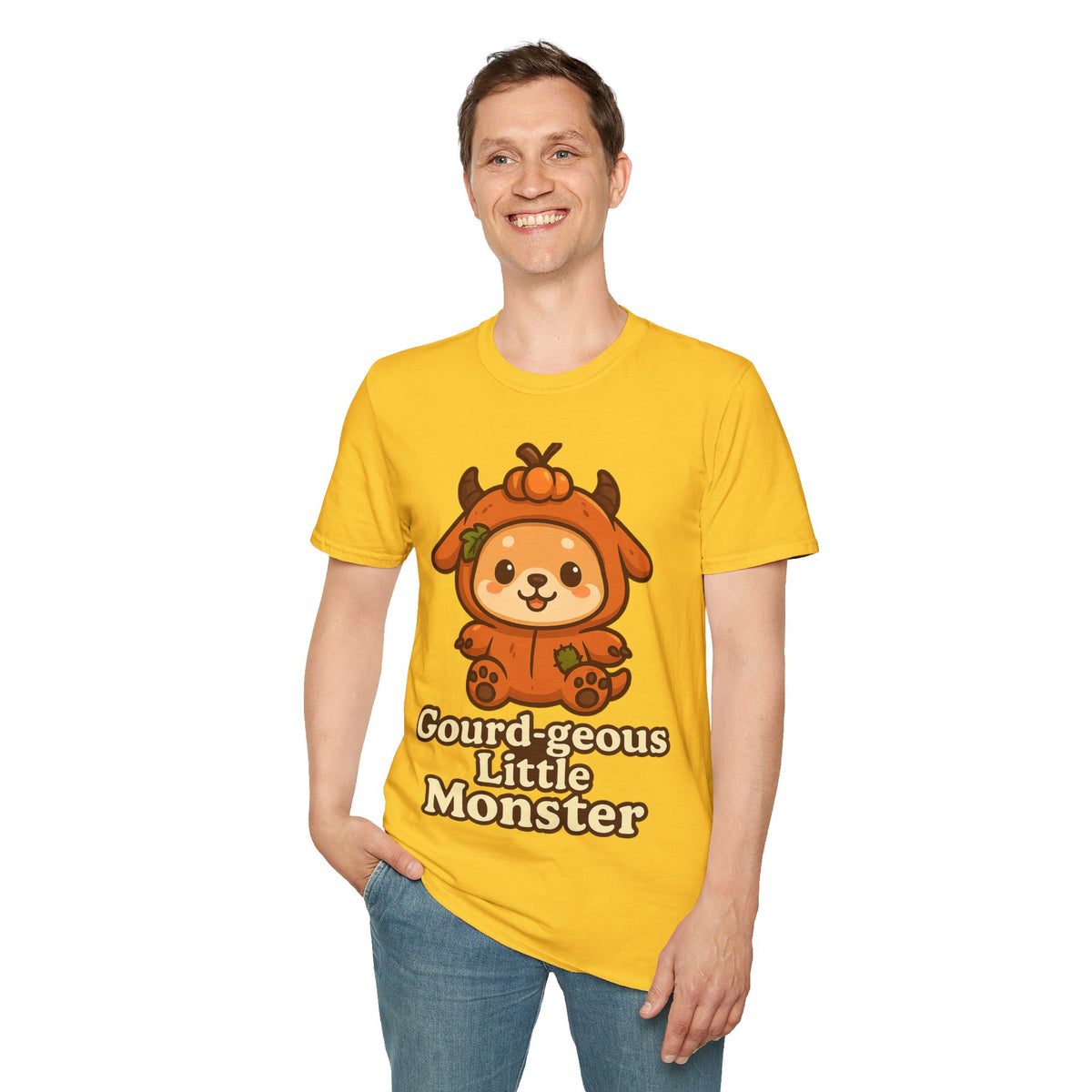 Gorgeous Little Monster Halloween Dog Graphic Tee, Cute Puppy Costume T-Shirt - Trending Now - September 2026