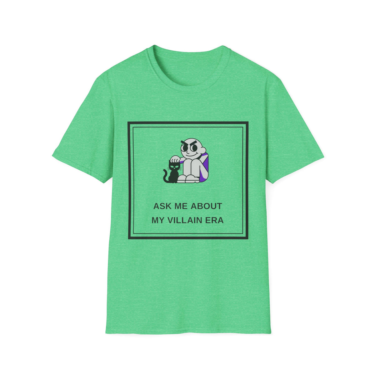 T-Shirt — "Ask Me About My Villain Era" Graphic Tee (Cute Villain Skull Design) - Trending Now - August 2026