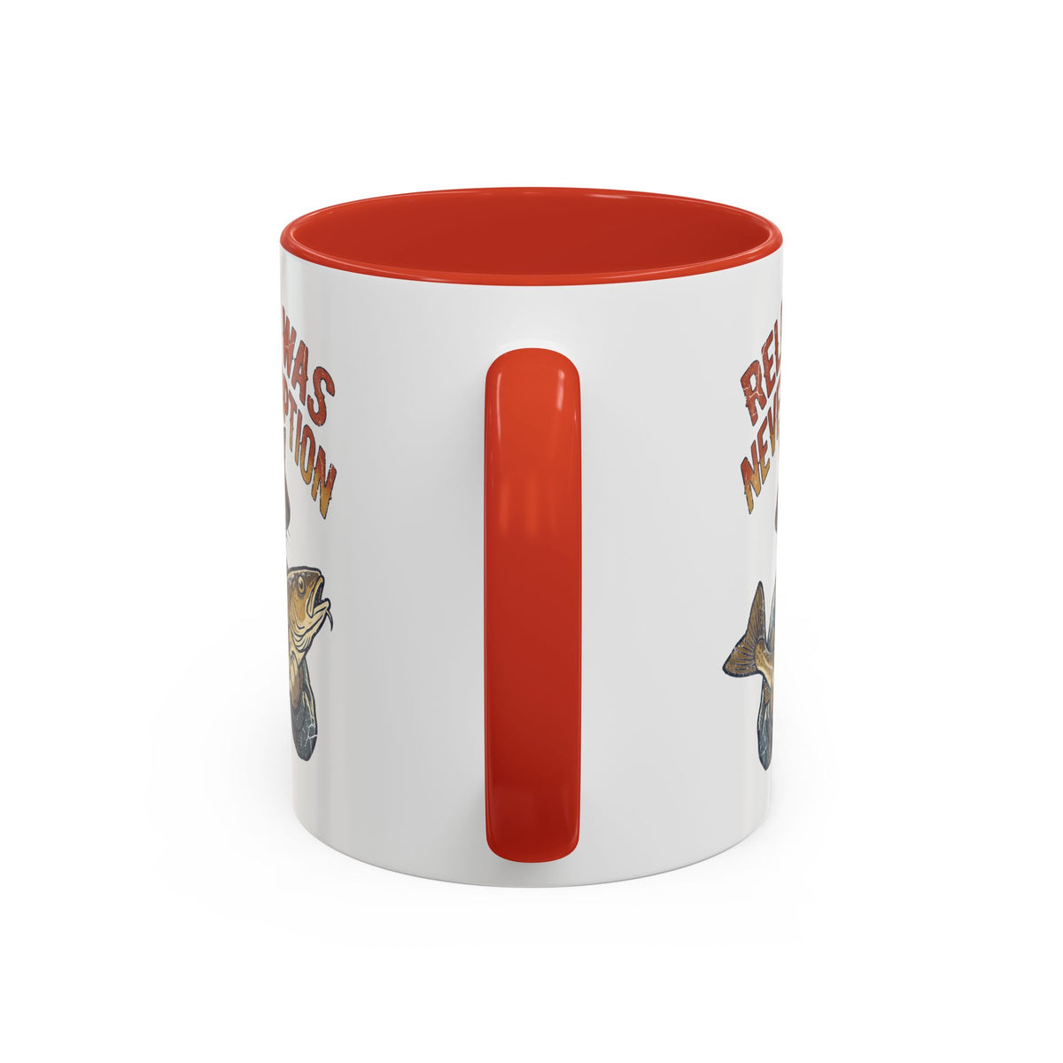 "Release Was Never An Option" Funny And Witty Accent Coffee Mug (11, 15oz)