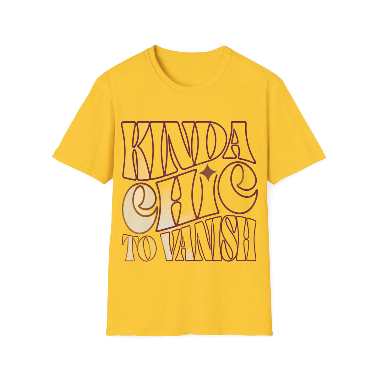 Kinda Chic Retro Graphic Tee — Vintage-Inspired Feminine Casual T-Shirt - Trending Now - August 2026