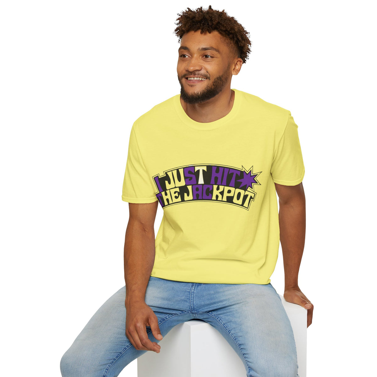 Just Hit the Jackpot T-Shirt — Retro Casino Graphic Tee - Trending Now - August 2026