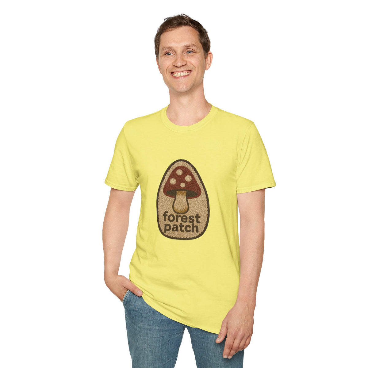 Mushroom Patch T-Shirt — 'Forest Patch' Vintage Mushroom Graphic Tee - Trending Now - August 2026