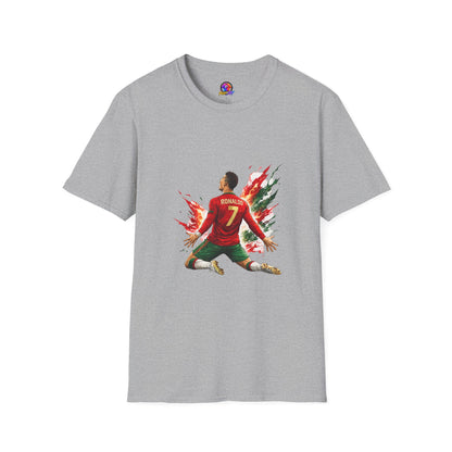 Portugal Soccer Player #7 Graphic T‑Shirt — Dynamic Portugal Fan Tee