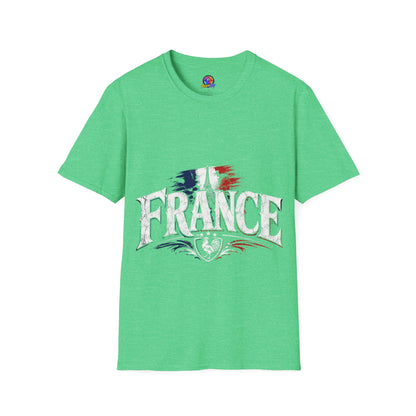 France Flag T-Shirt — Vintage Eiffel Tower French Pride Tee