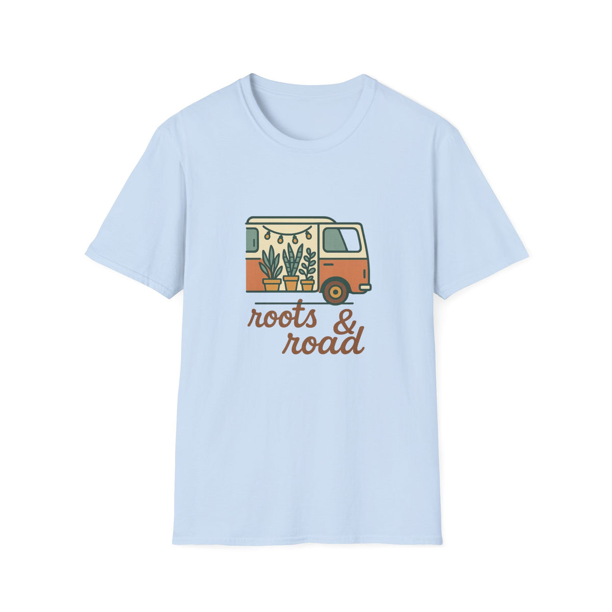 Roots & Road Camper Van T‑Shirt — Vintage Boho Adventure Tee - Trending Now - August 2026