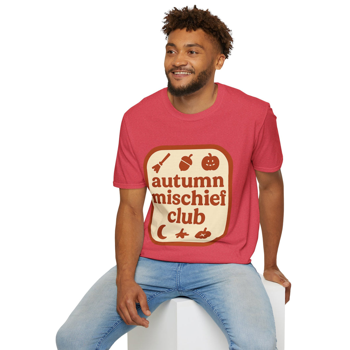 Autumn Mischief Club T-Shirt — Cozy Fall Graphic Tee - Trending Now - August 2026
