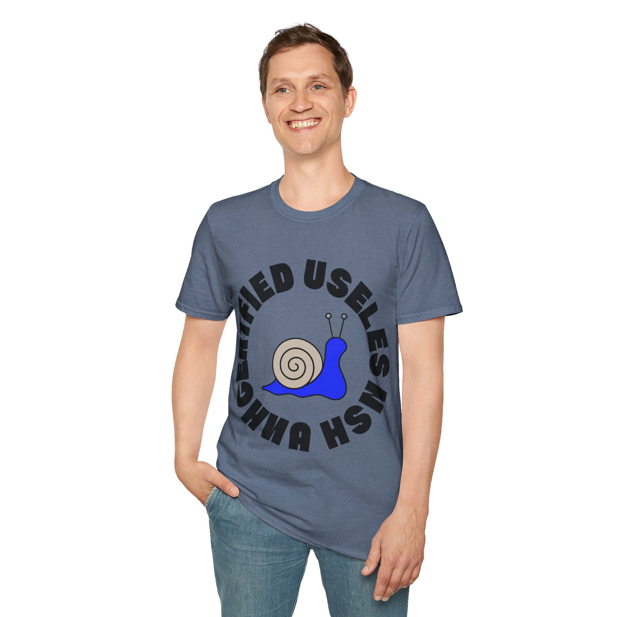 Certified Useless Snail T-Shirt — Funny Cute Graphic Tee for Sarcastic Gifts - Trending Now - August 2026