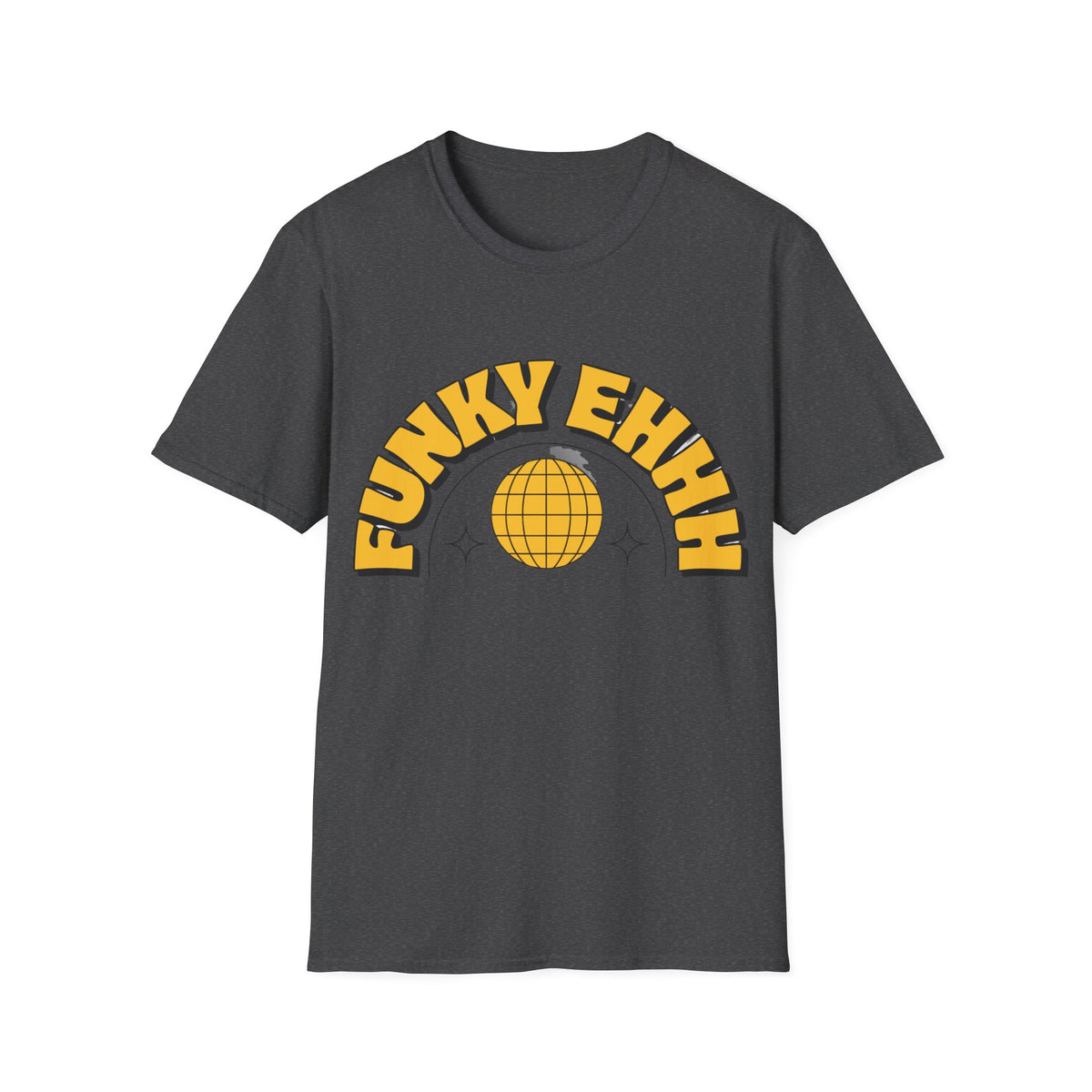Funky Ehhh T-Shirt — Retro Yellow Disco Graphic Tee - Trending Now - August 2026