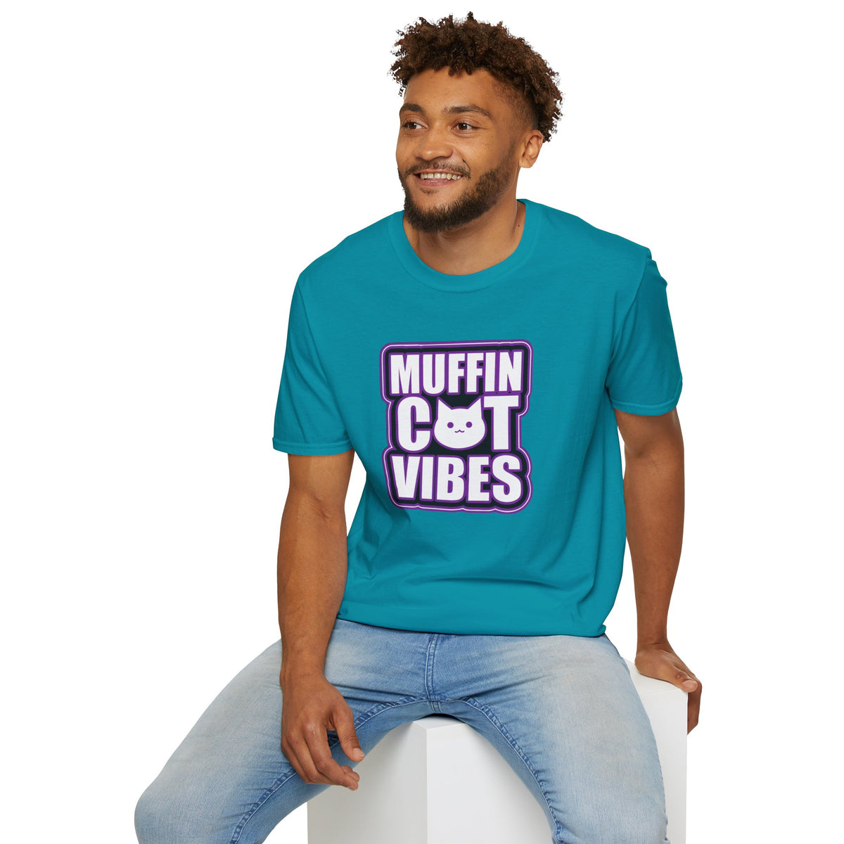 Muffin Cut Vibes T-Shirt — Cute Cat Graphic Tee - Trending Now - August 2026