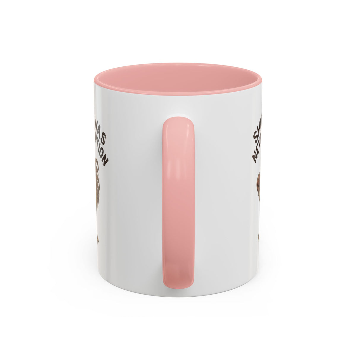 "Shut Up Was Never An Option" Funny And Witty Accent Coffee Mug (11, 15oz)