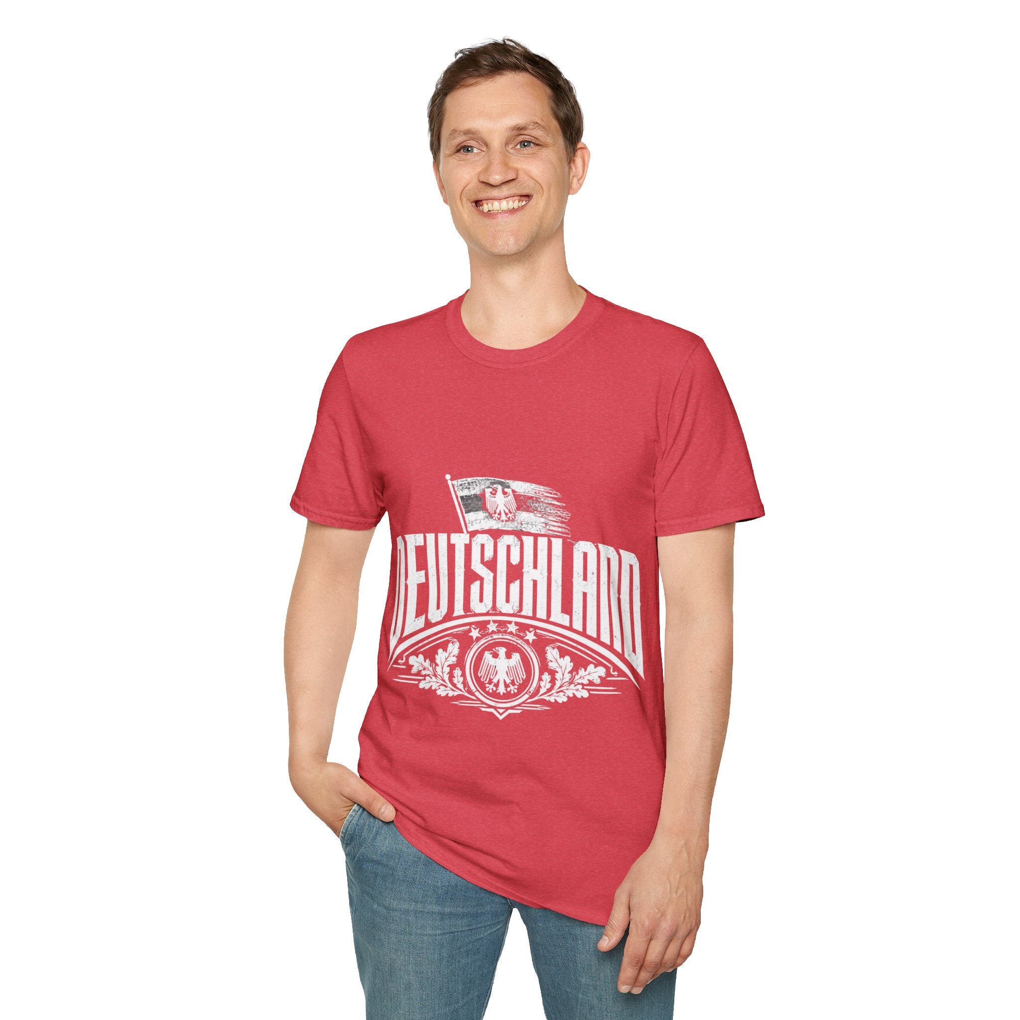 Germany Deutschland T-Shirt — Vintage German Crest Soccer Fan Tee