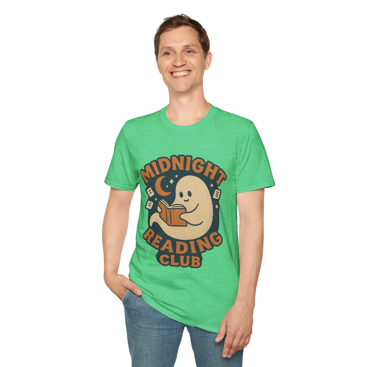 Midnight Reading Club T-Shirt — Cute Ghost Booklover Tee - Trending Now - August 2026