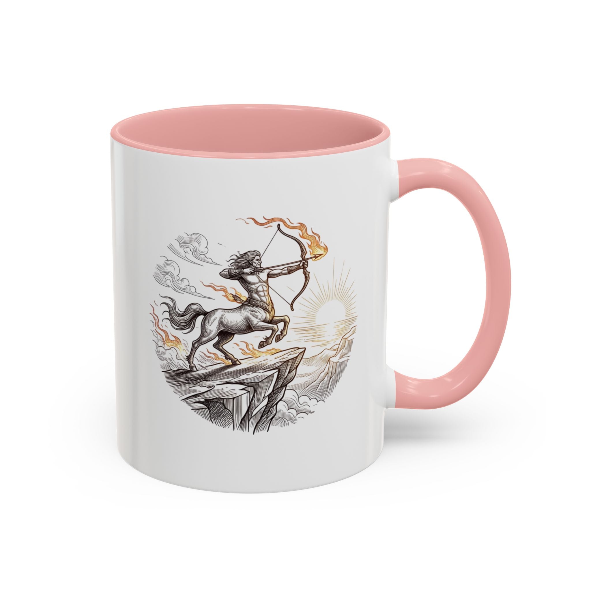 Centaur Archer Coffee Mug — Mythic Sagittarius Design Accent Mug
