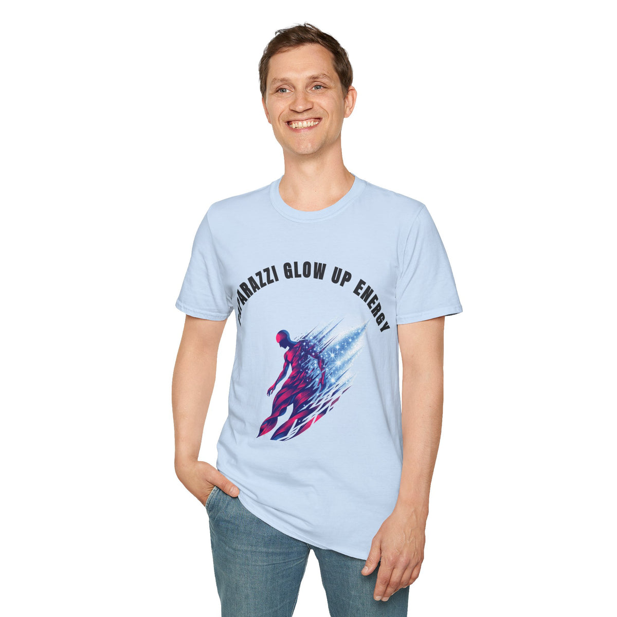 Paparazzi Glow Up Energy T-Shirt — Retro Cosmic Silhouette Tee - Trending Now - September 2026