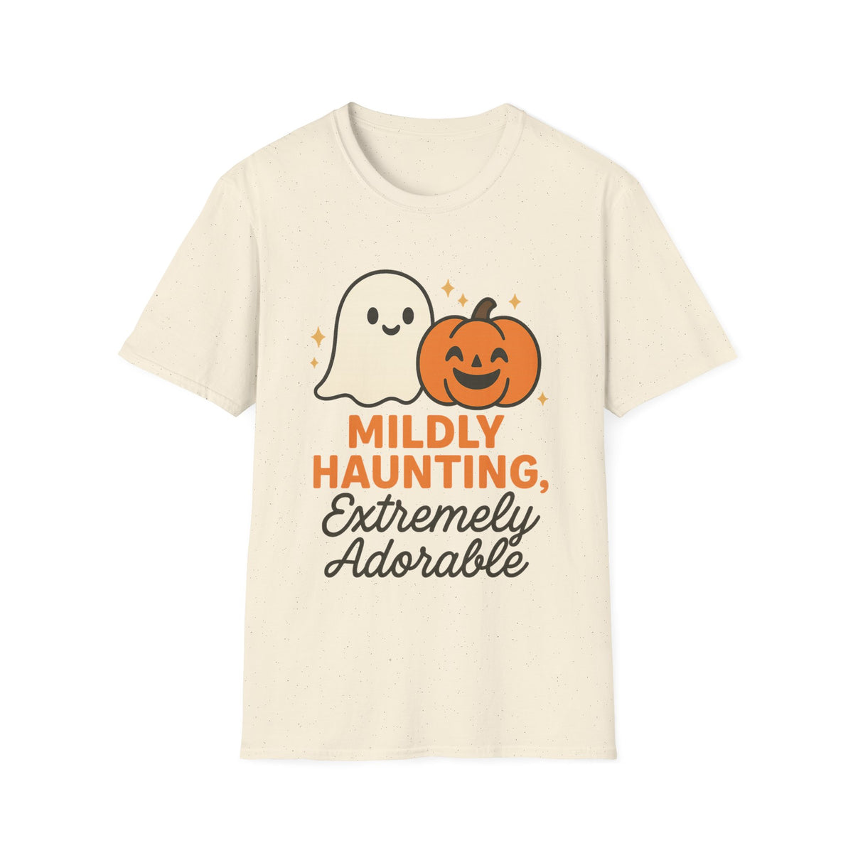 Mildly Haunting Extremely Adorable Ghost T-Shirt, Cute Halloween Pumpkin Tee - Trending Now - September 2026