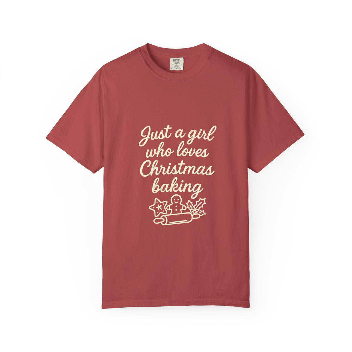 Christmas Baking T-Shirt — "Just a Girl Who Loves Christmas Baking" Holiday Tee- Trending Now - October 2026