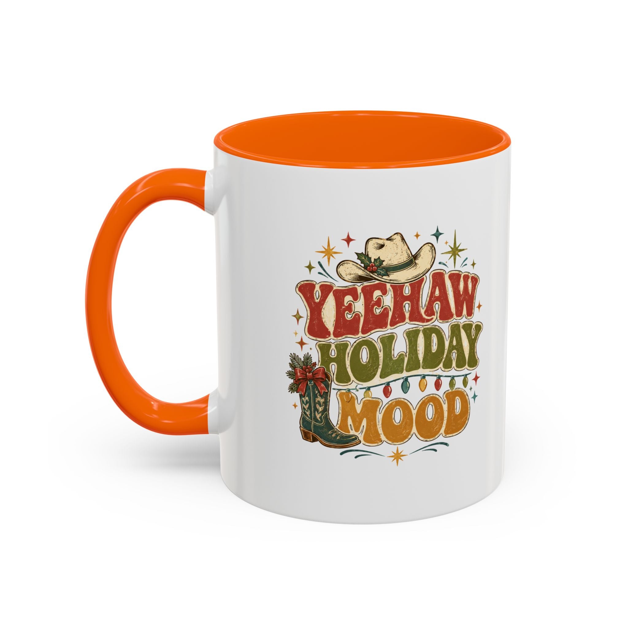 Christmas Yeehaw Holiday Mood Coffee Mug