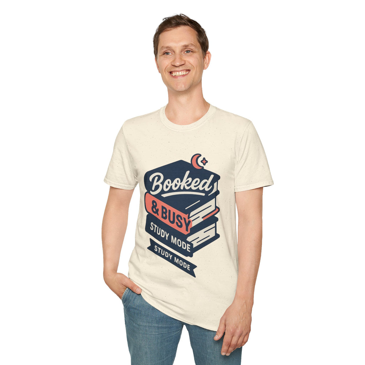 Booked & Busy T‑Shirt – Librarian/Book Lover Reading Gift - Trending Now - August 2026