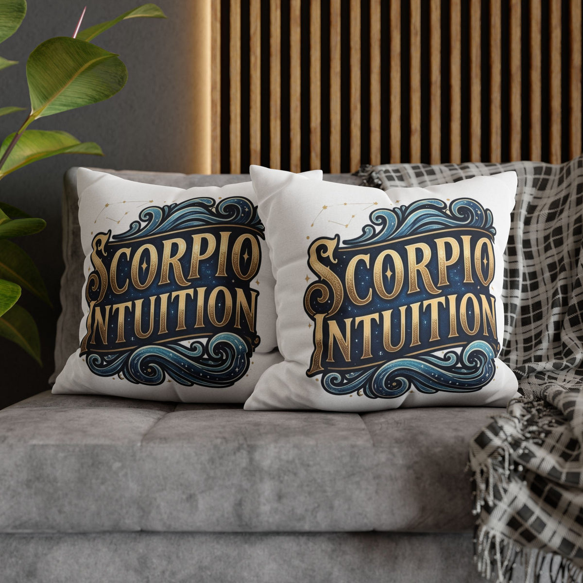 Scorpio Zodiac Intuition Decorative Pillowcase