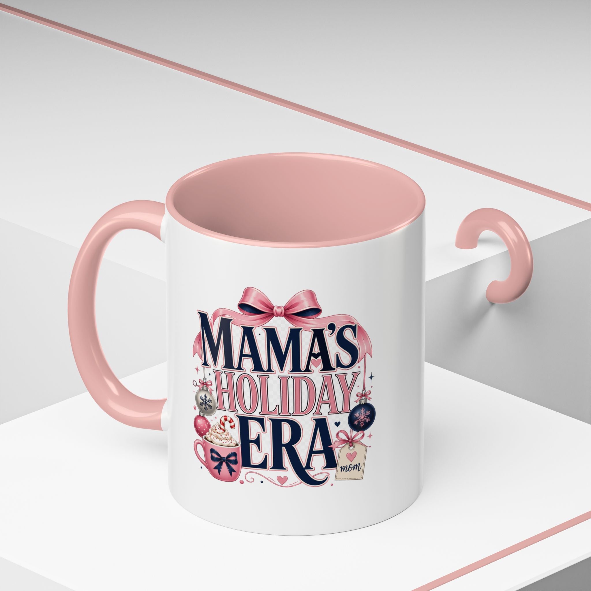 Modern Day Christmas Mama's Holiday Era Coffee Mug – Festive Christmas Mom Gift