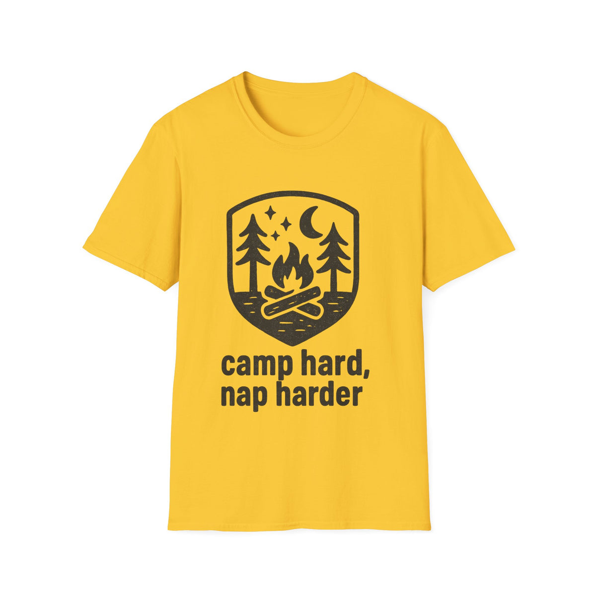 Adventure Forest T‑Shirt — Vintage Night Camping Crest - Trending Now - September 2026