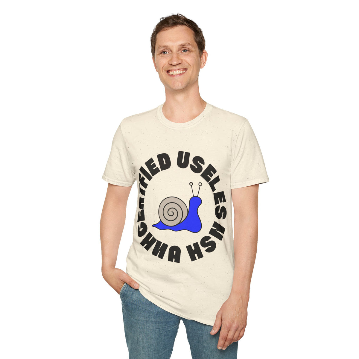Certified Useless Snail T-Shirt — Funny Cute Graphic Tee for Sarcastic Gifts - Trending Now - August 2026