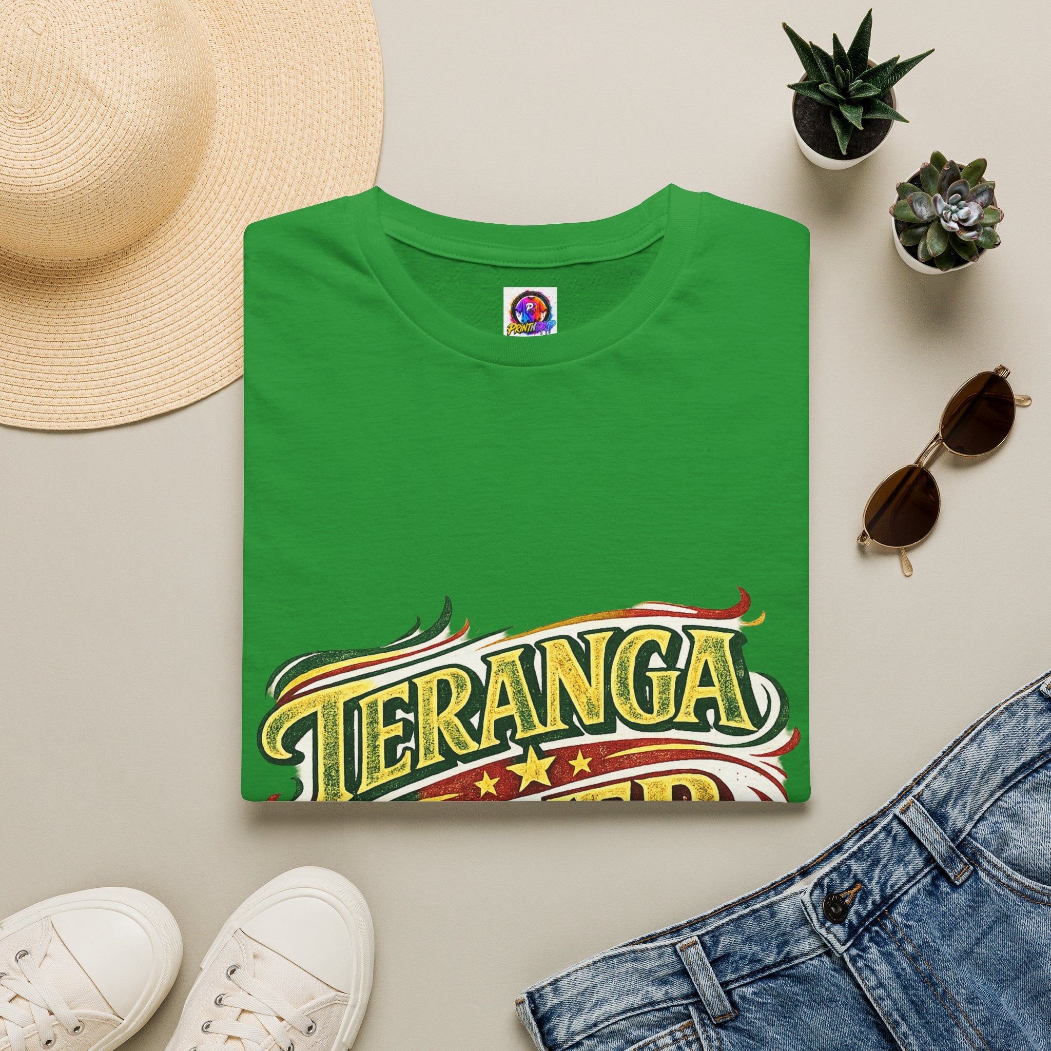 Senegal Teranga Power T-Shirt — Retro Senegal Pride Graphic Tee