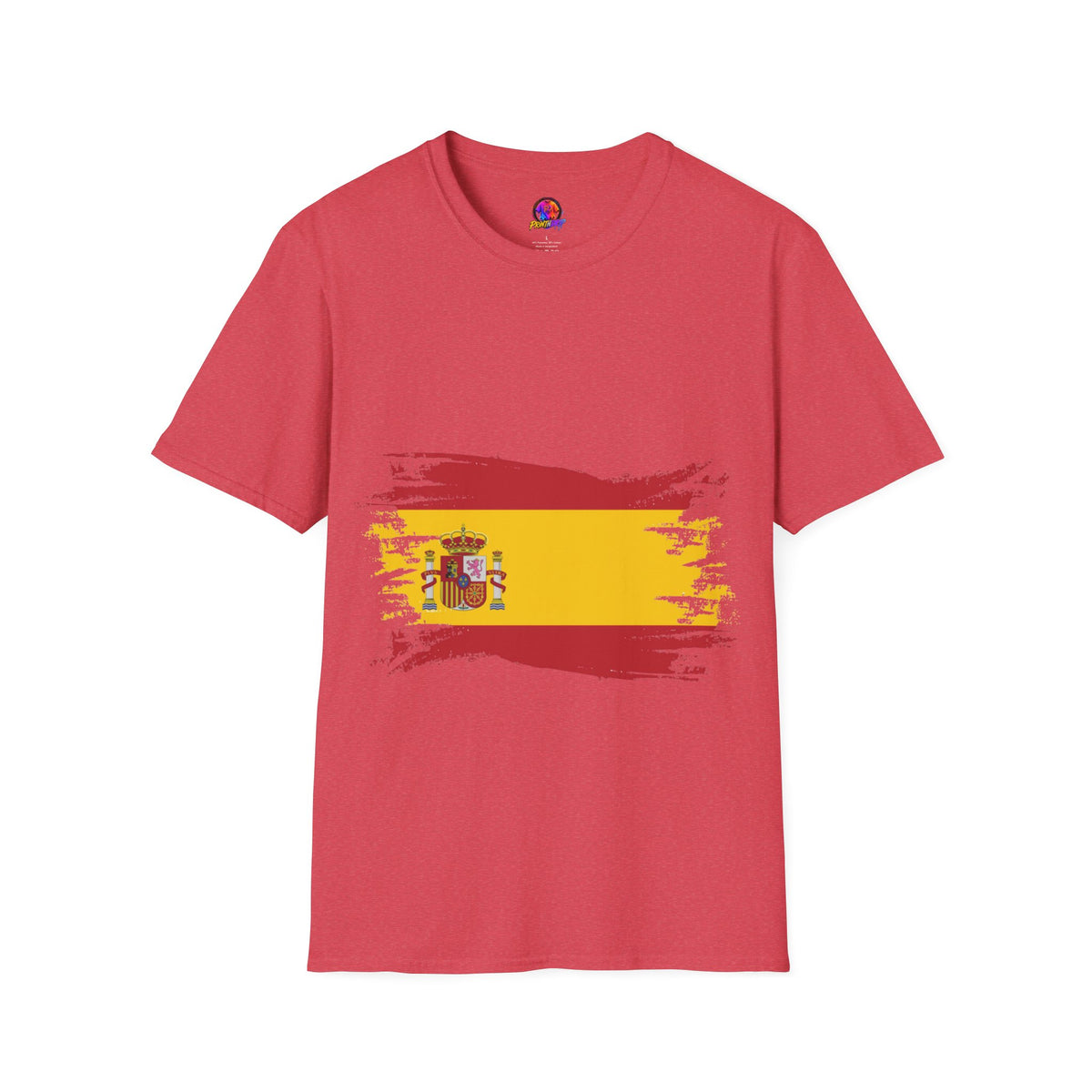 Spain Flag T-Shirt — Distressed Spanish Flag Graphic Tee