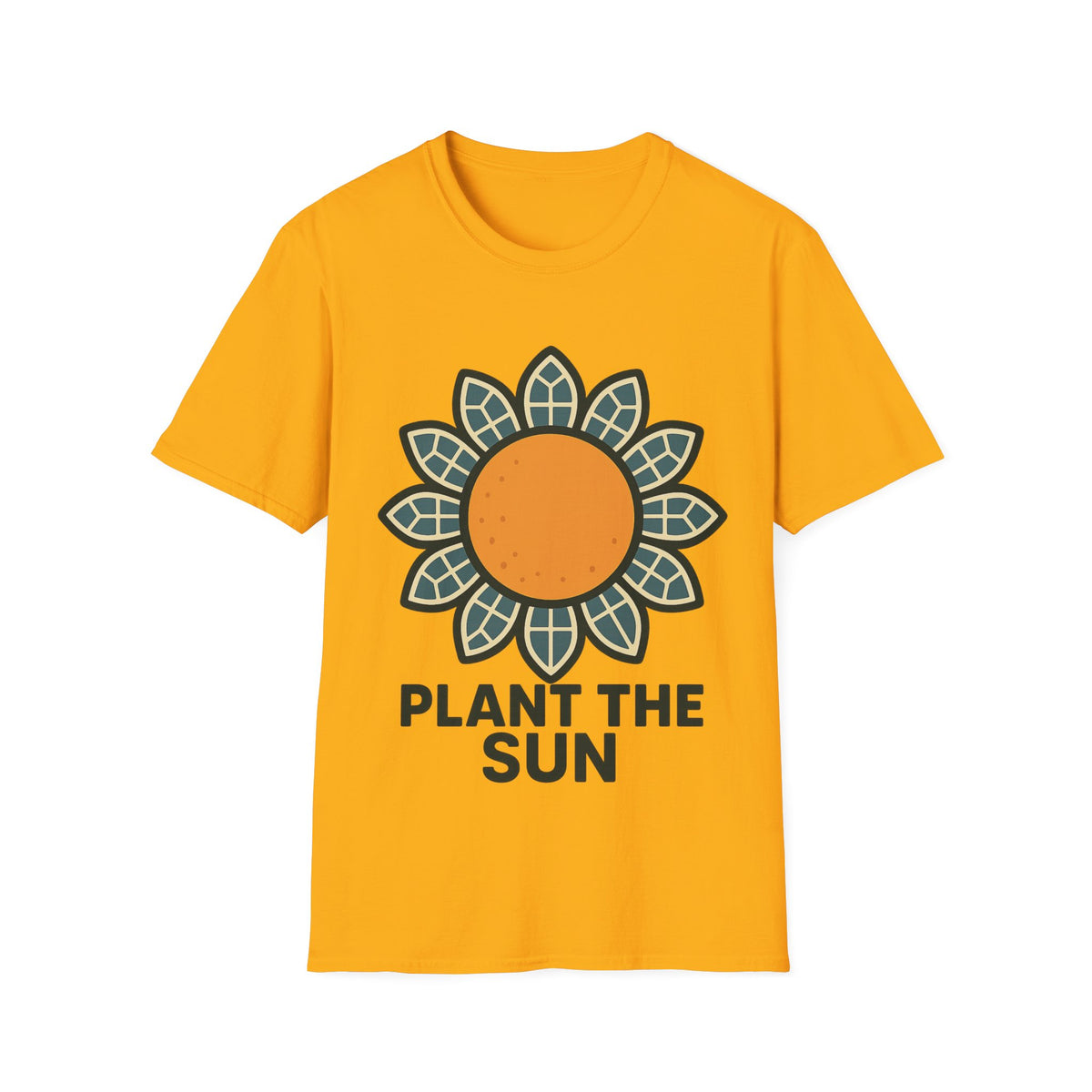 Sunflower Graphic T‑Shirt — 'Plantin' Good Vibes' Eco Floral Tee - Trending Now - September 2026