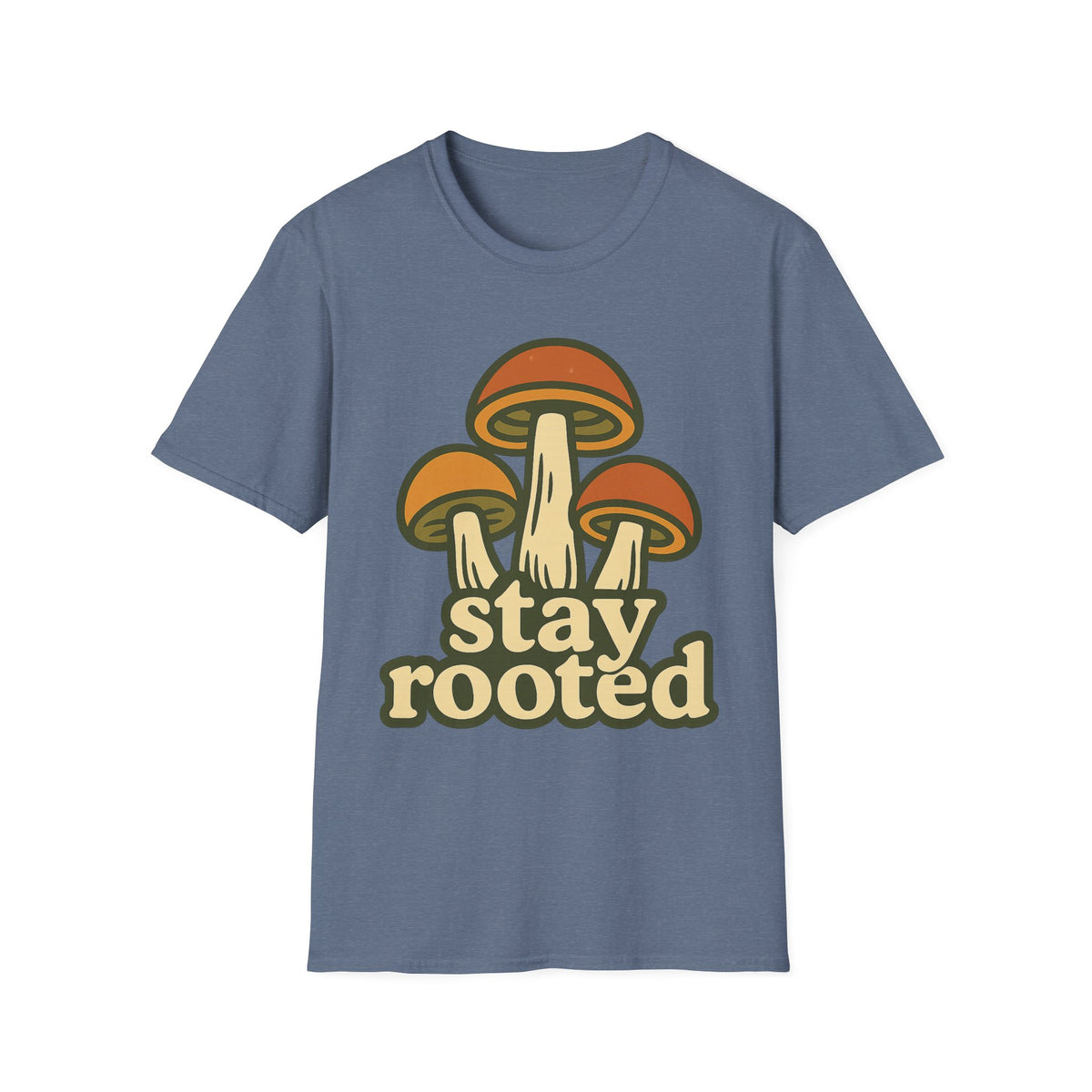 Mushroom "Stay Rooted" T-Shirt - Trending Now - September 2026