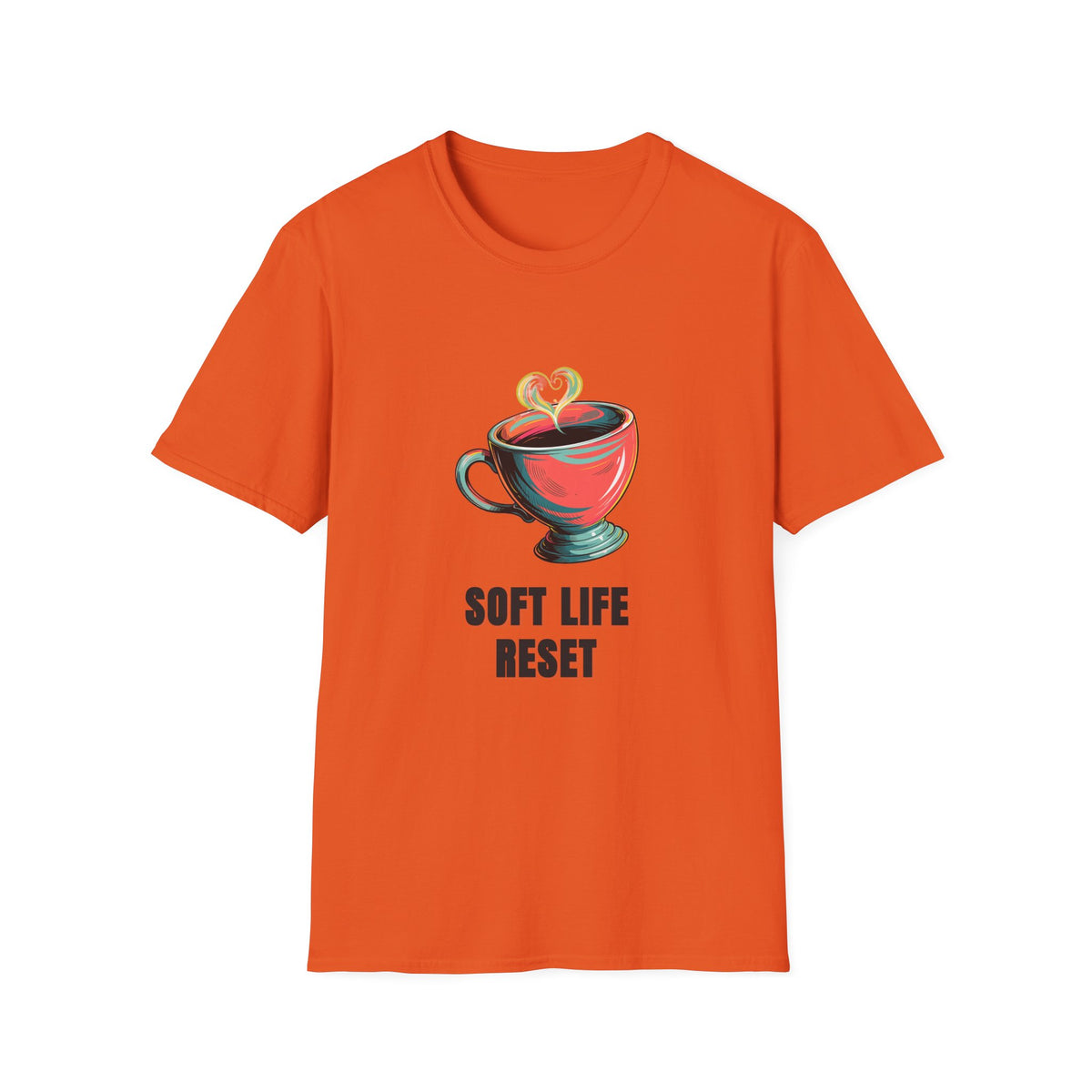 Soft Life Reset T‑Shirt — Coffee Cup Graphic Tee - Trending Now - August 2026
