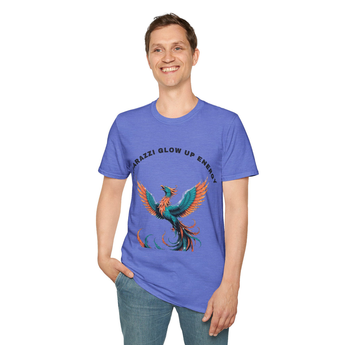 Phoenix Graphic T-Shirt — "Paparazzi Glow Up Energy" Inspirational Casual Tee - Trending Now - September 2026