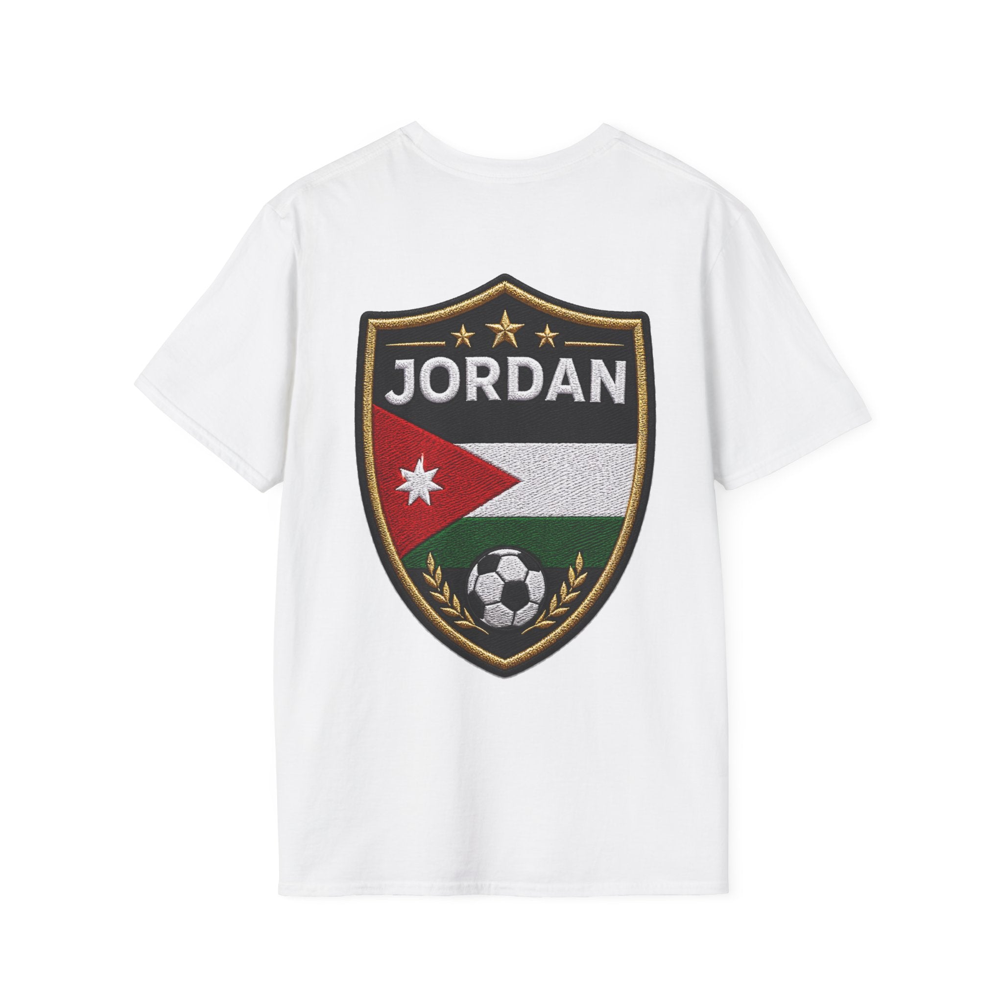 Jordan Soccer T‑Shirt — Desert Courage Flag Design