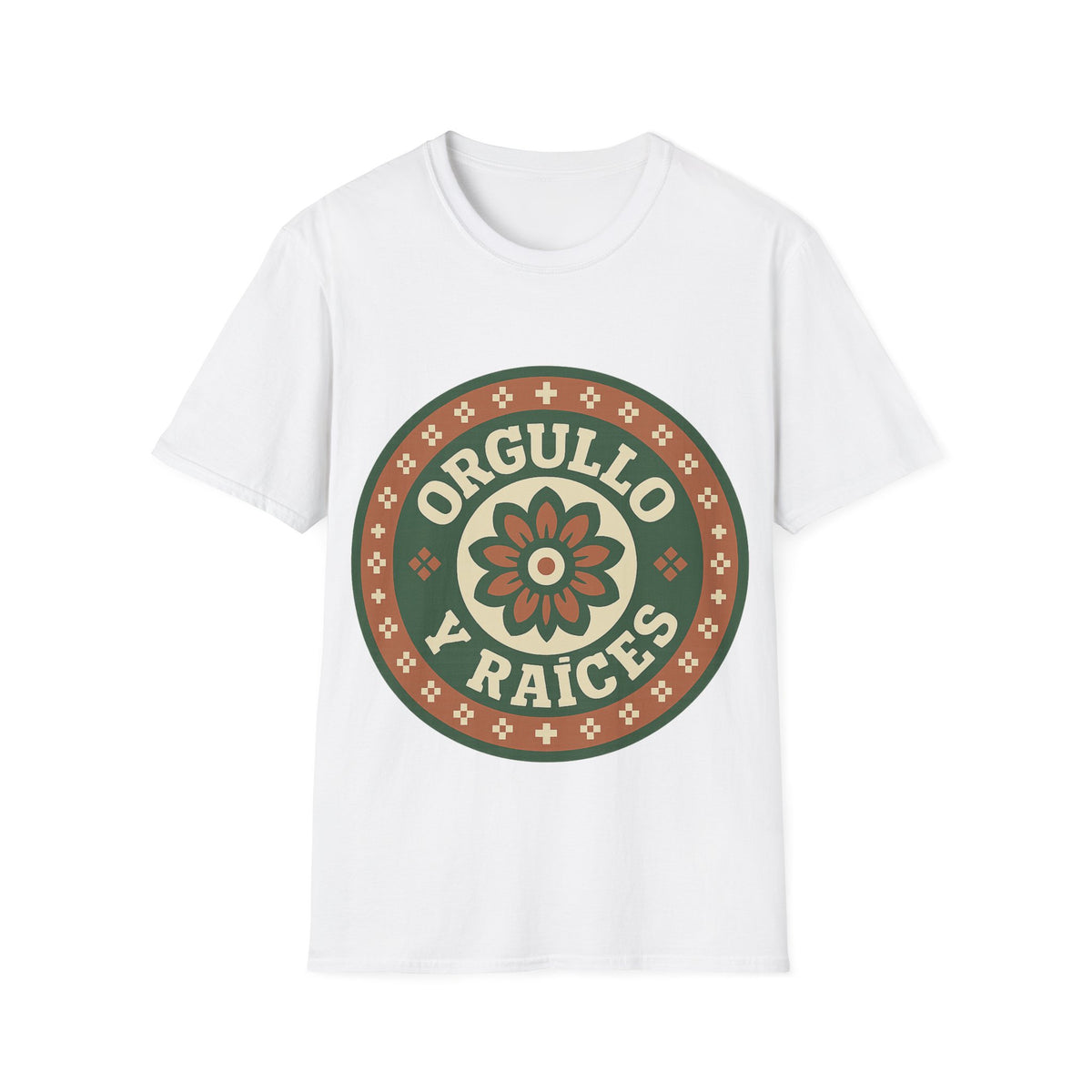 "Orgullo Y Raíces" Emblem Graphic Tee | Heritage Pride T-Shirt - Trending Now - September 2026