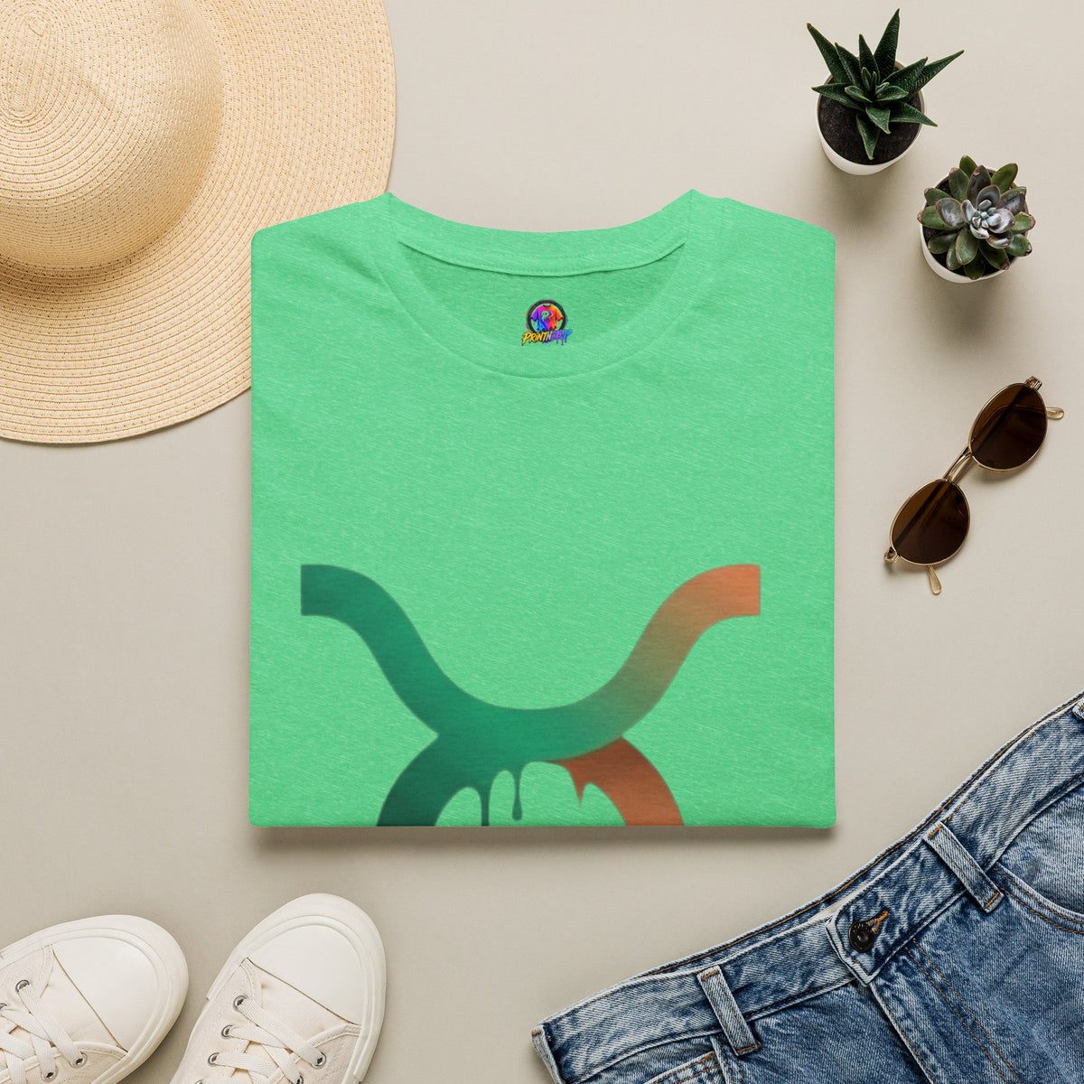 Taurus Abstract Drip Logo T-Shirt