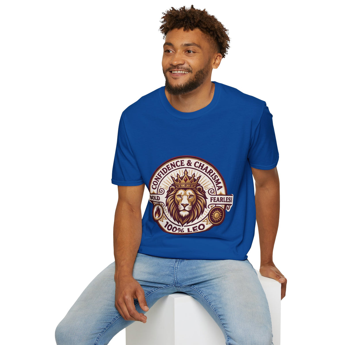 Leo Zodiac T-Shirt — Confidence & Charisma Lion Horoscope Tee