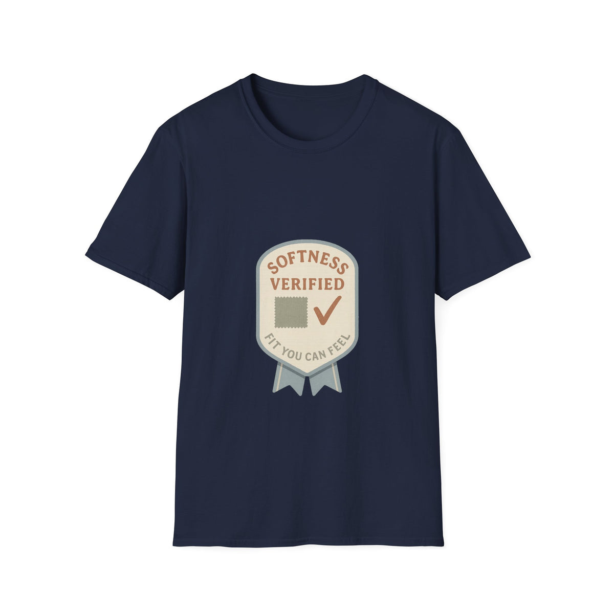 Softness Verified Badge T-Shirt — Cozy Comfort Graphic Tee - Trending Now - October 2026
