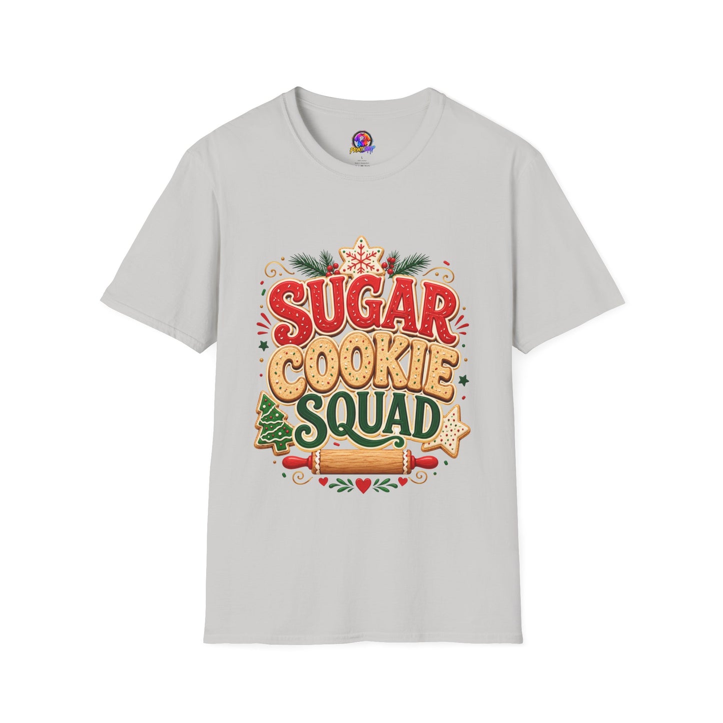 Sugar Cookie Squad T-Shirt — Festive Holiday Baking Graphic Tee