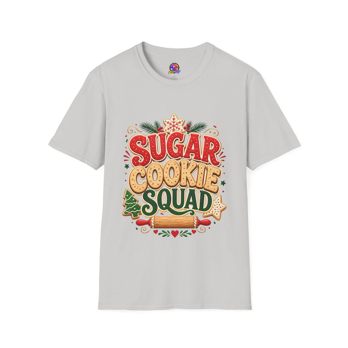 Sugar Cookie Squad T-Shirt — Festive Holiday Baking Graphic Tee