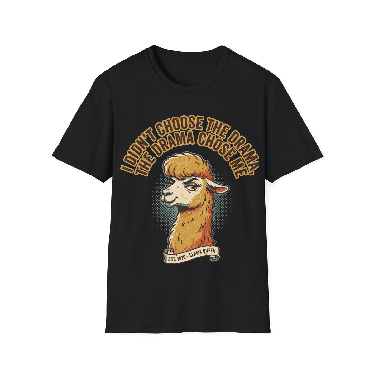 Sheep Graphic T‑Shirt — "I Don't Choose the Drama, the Drama Chooses Me" - Trending Now - September 2026